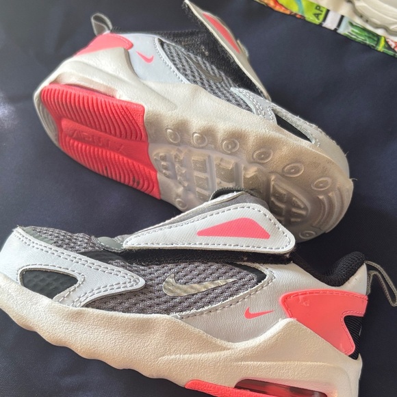 Kids Shoes Nike air max - Gray and Pink - Picture 3 of 7